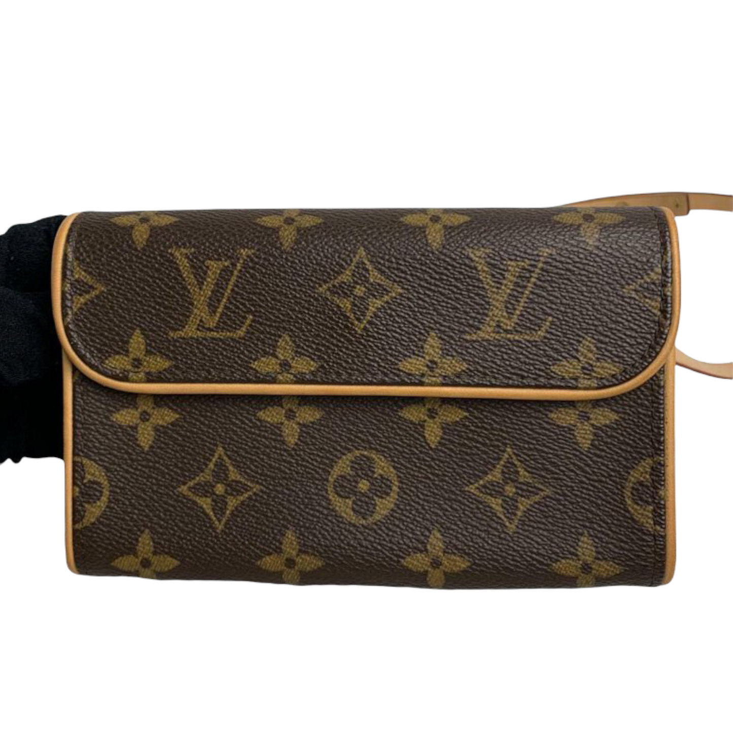 Louis-Vuitton Monogram Florentine Pochette Canvas Brown GHW