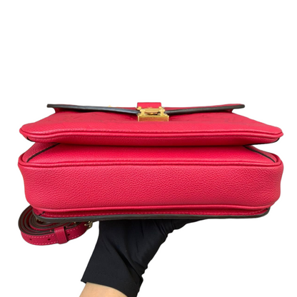 Louis-Vuitton Pochette Metis Empreinte Red GHW
