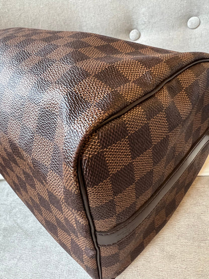 Louis Vuitton Speedy Bandouliere 30 Damier Ebene (RRP £1470)