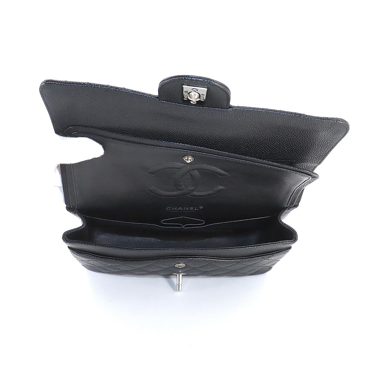 Chanel Classic Black Caviar Bag