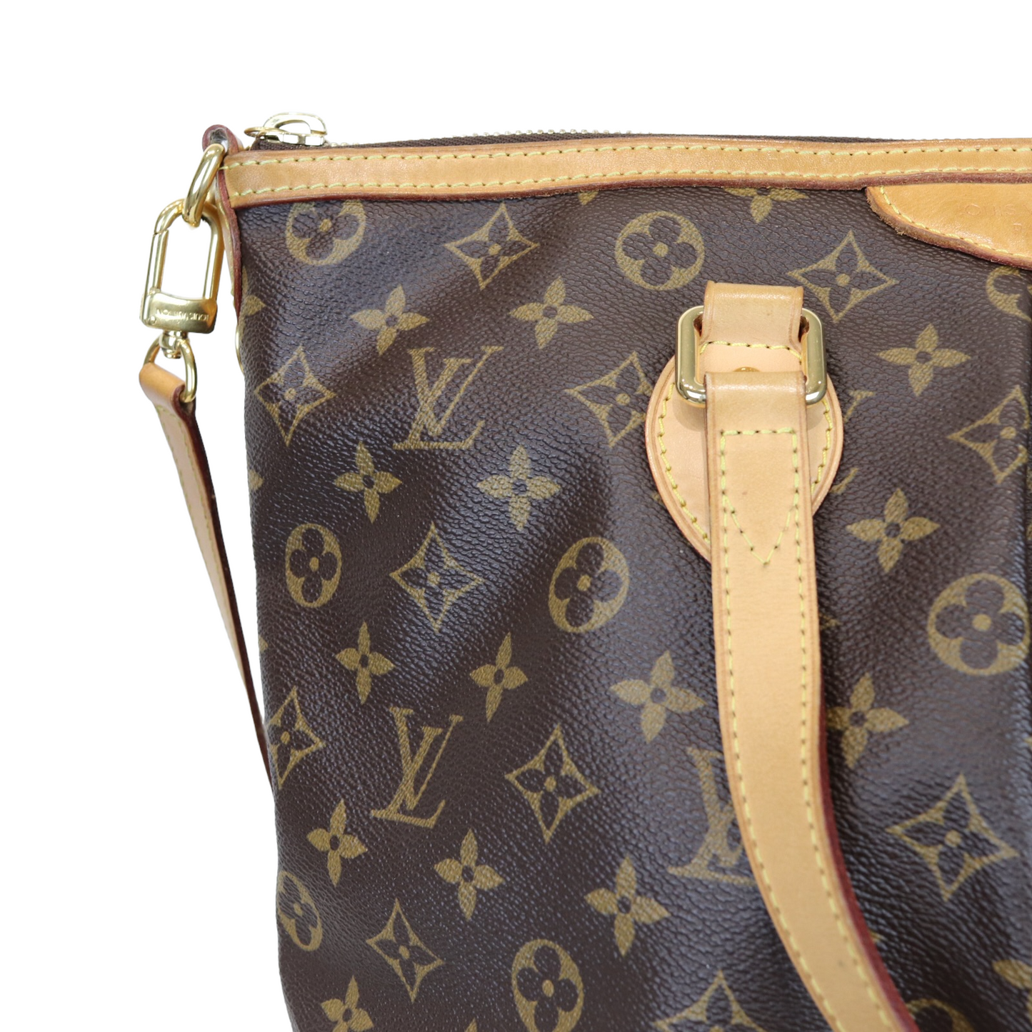 Louis-Vuitton Palermo PM Monogram Canvas GHW
