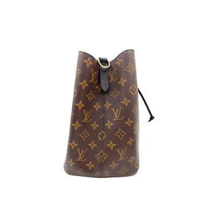 Louis-Vuitton Monogram NeoNoe MM Black Interior