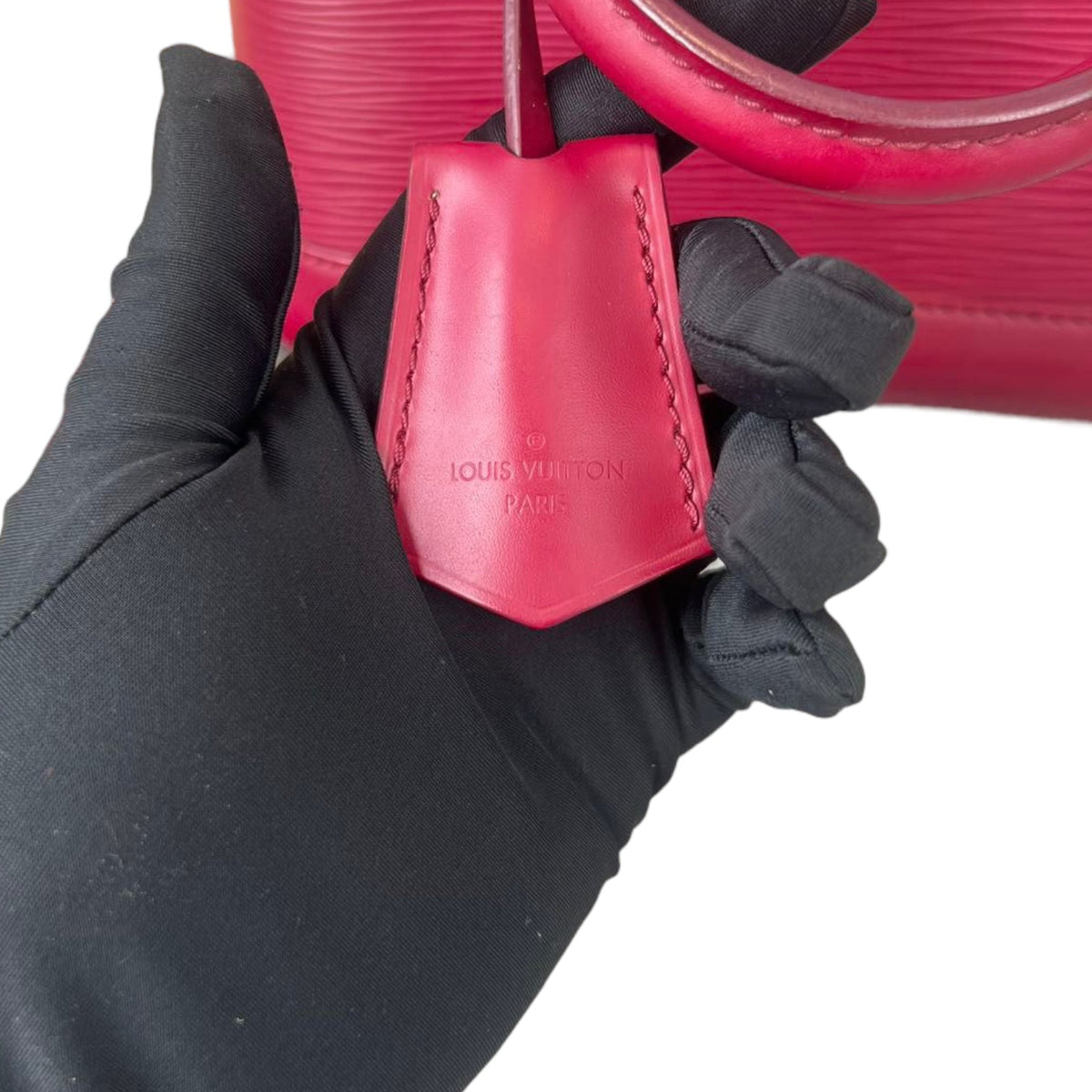 Louis-Vuitton Alma BB Epi Leather Pink SHW