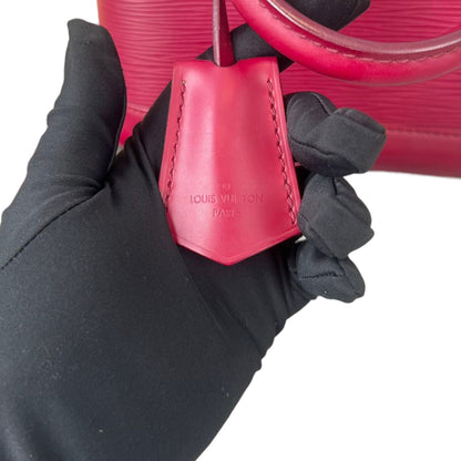 Louis-Vuitton Alma BB Epi Leather Pink SHW