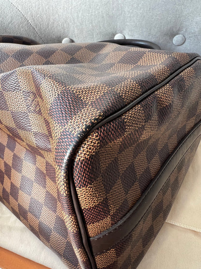 Louis Vuitton Speedy Bandouliere 30 Damier Ebene (RRP £1470)