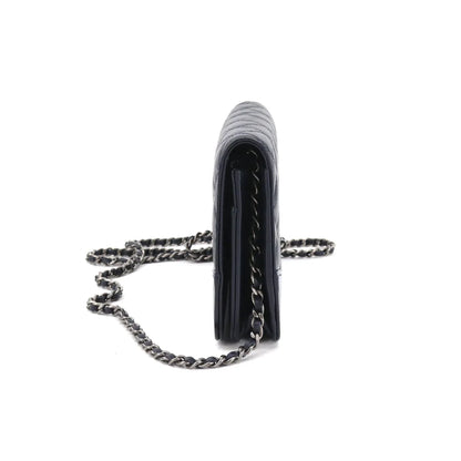 Chanel Navy Wallet On Chain Gabrielle