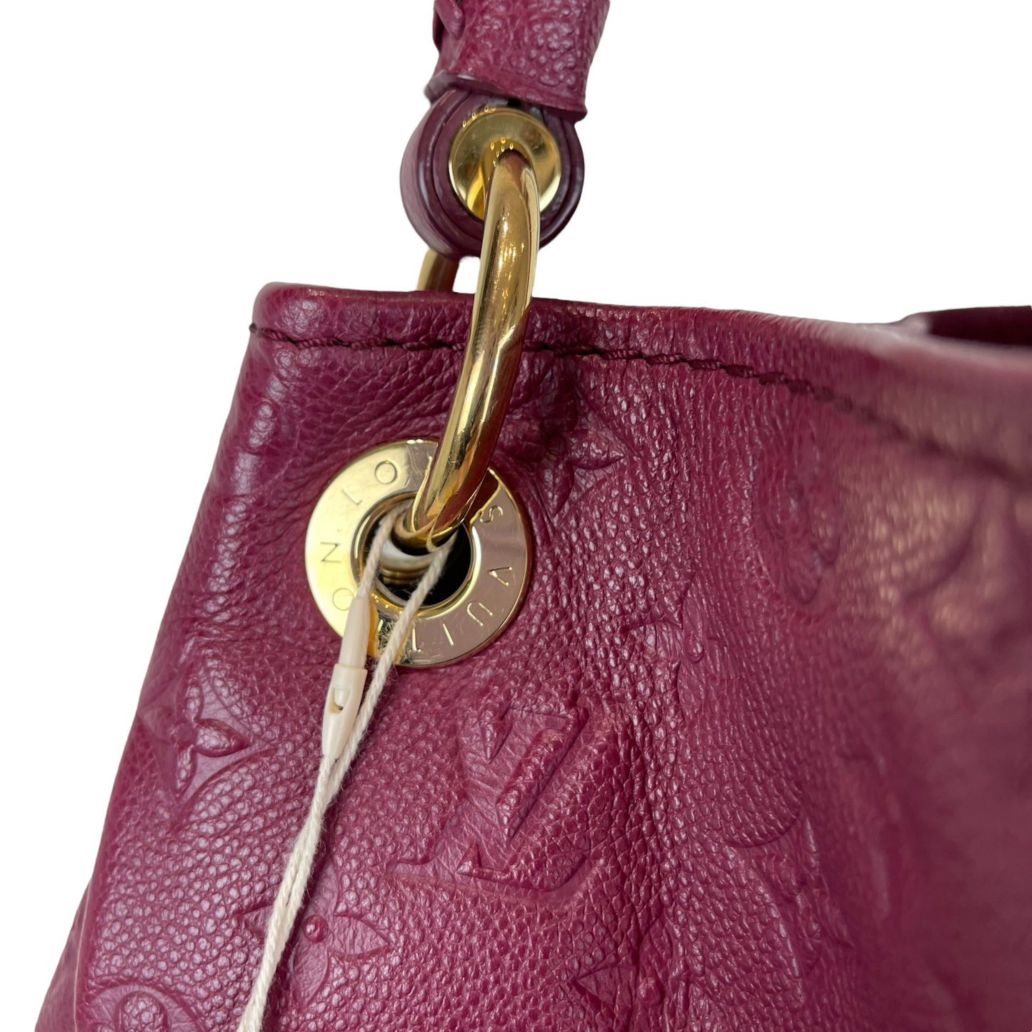 Louis-Vuitton Artsy MM Empreinte Burgundy GHW