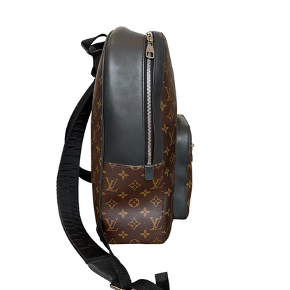 Louis-Vuitton Josh Damier Monogram Backpack Brown SHW