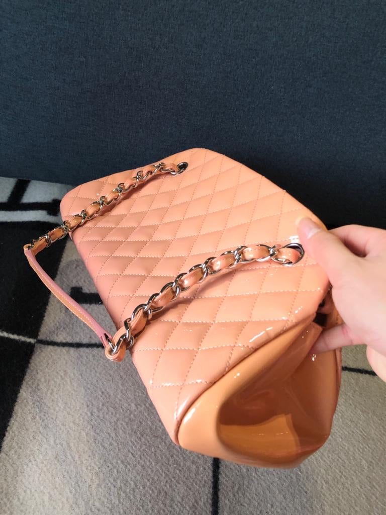 Patent Mademoiselle bowling bag