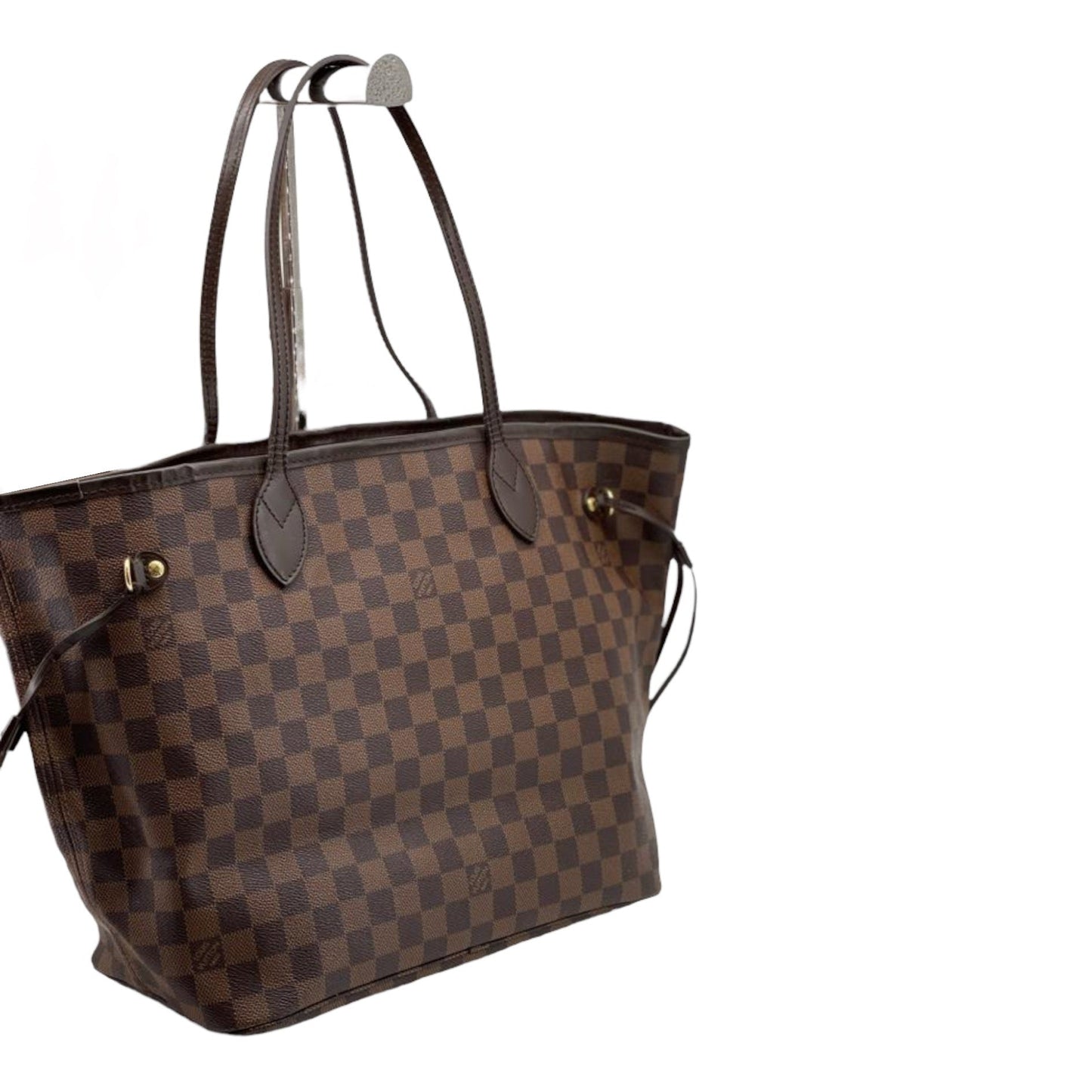 Louis-Vuitton Neverfull MM Ebene Damier GHW