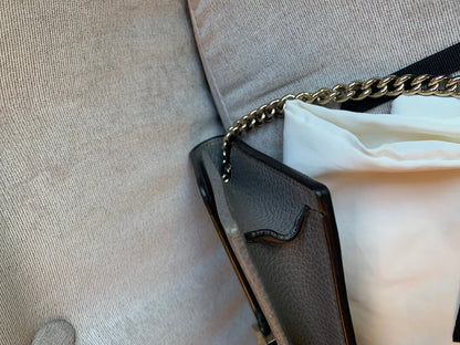 Gucci Dollar Grey Interlocking Chain Wallet