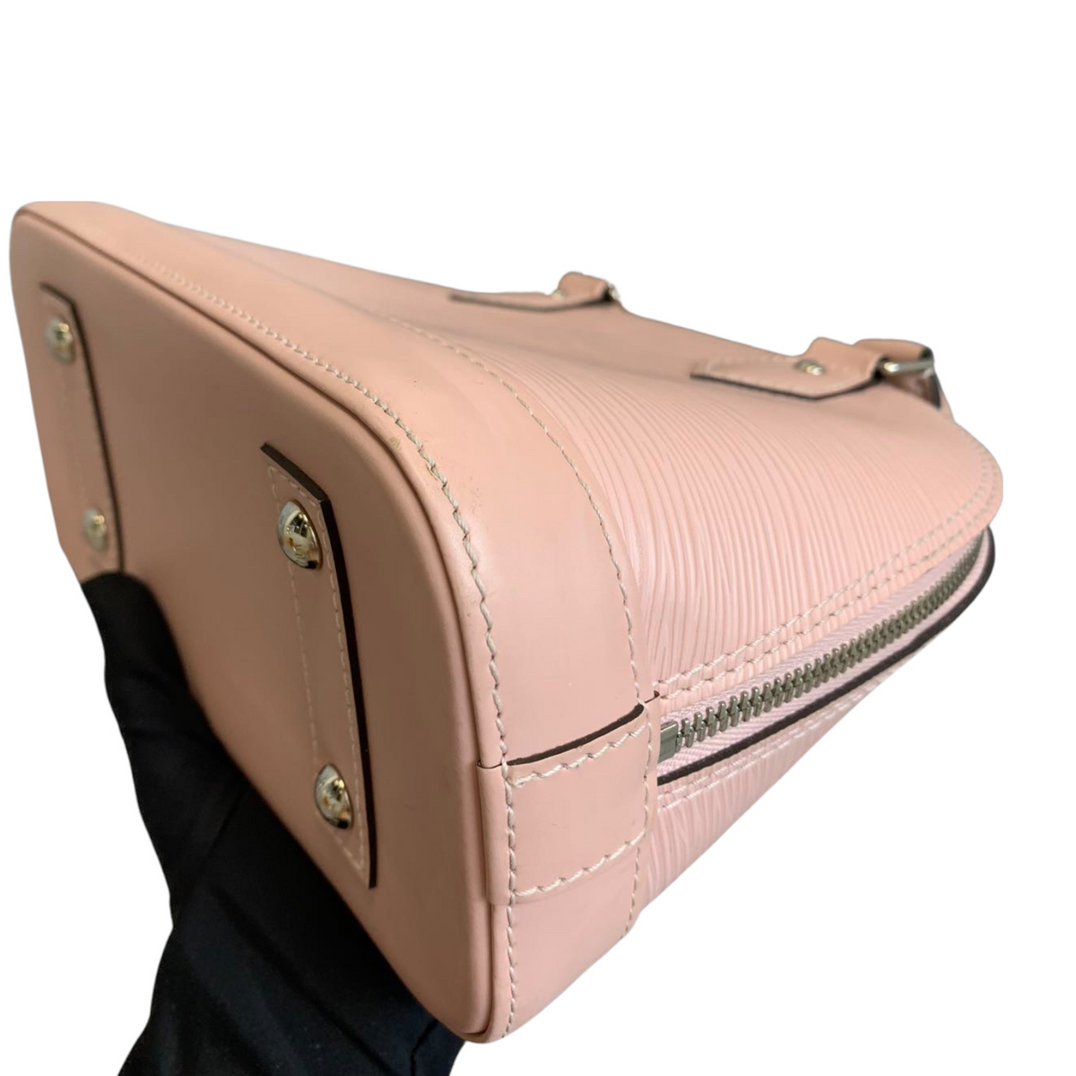 Louis-Vuitton Alma BB Epi Pink SHW