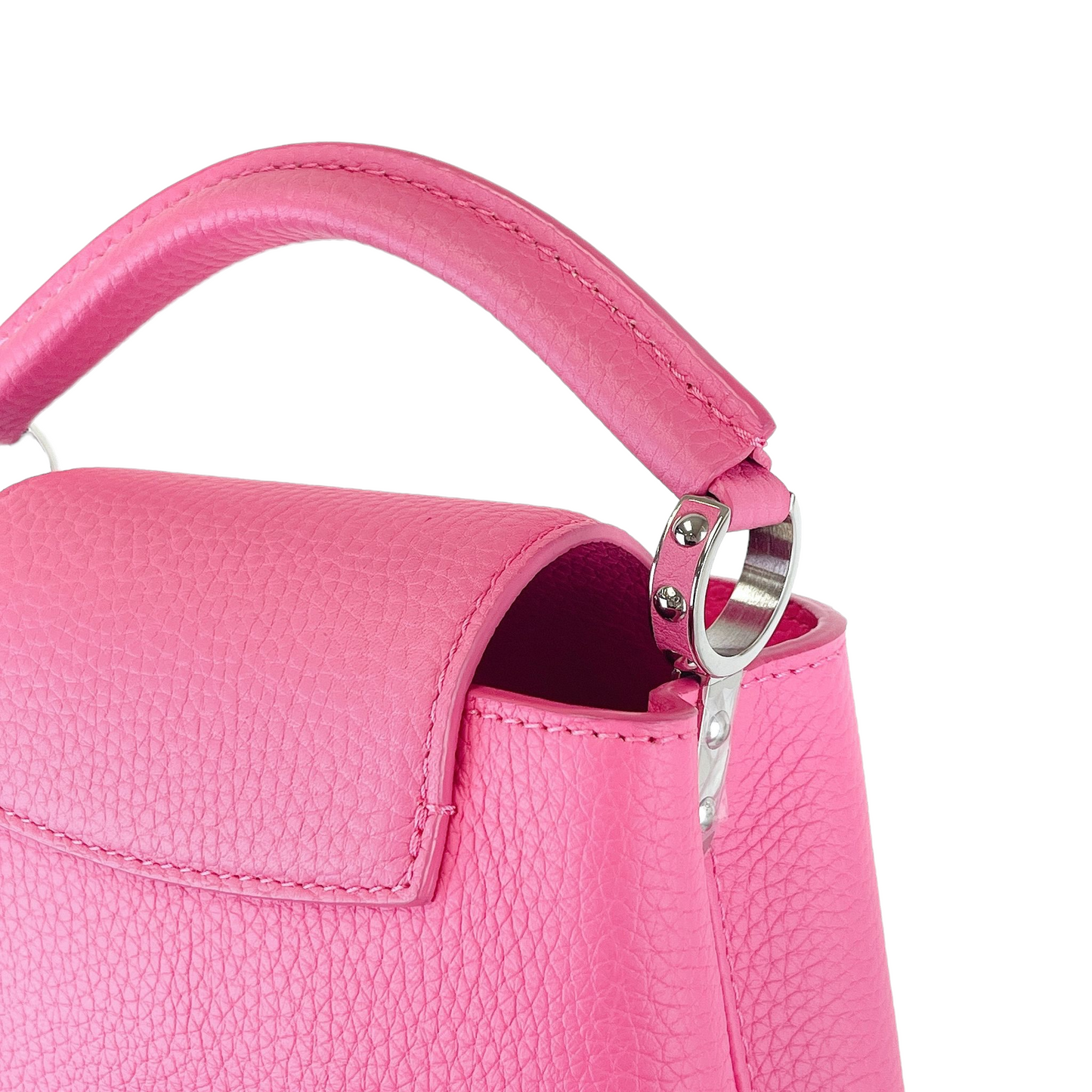 Louis-Vuitton Mini Capucines Pink SHW