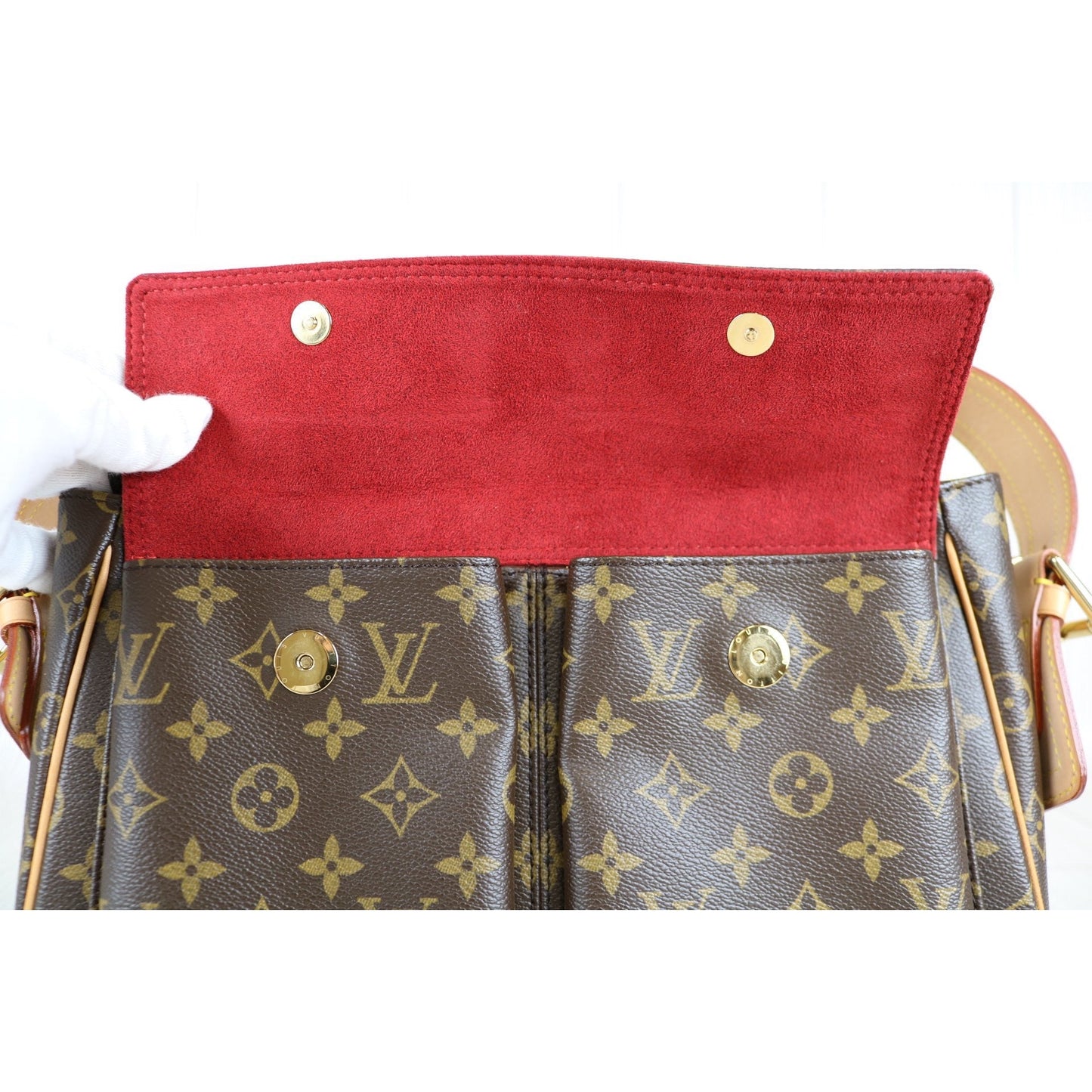 Rank A ｜LV Monogram Viva Cite GM Shoulder Bag｜062707
