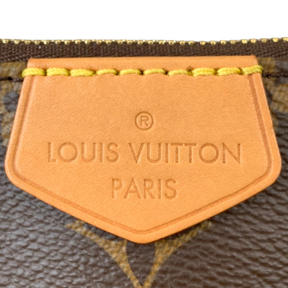 Louis-Vuitton Monogram Multi Pochette Accessoires Khaki GHW