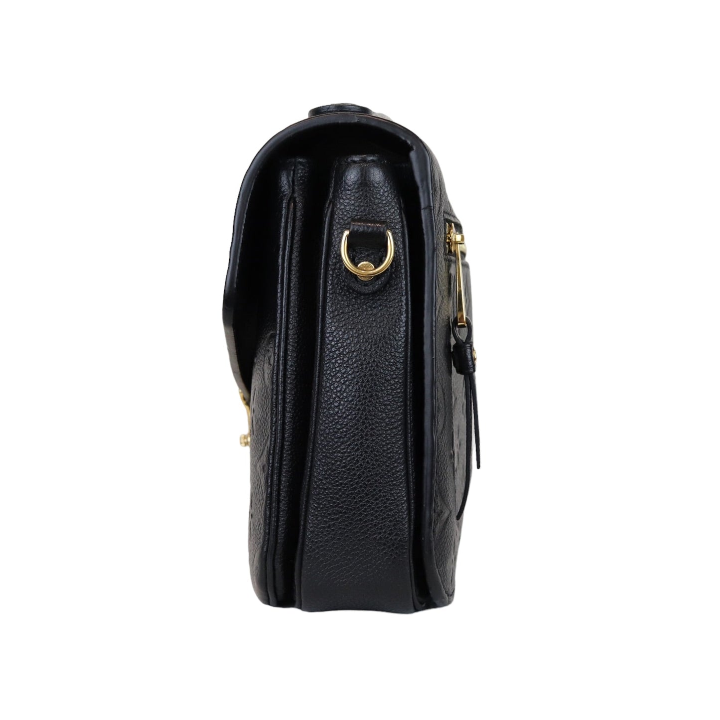 Louis-Vuitton Monogram Empreinte Pochette Metis Black GHW