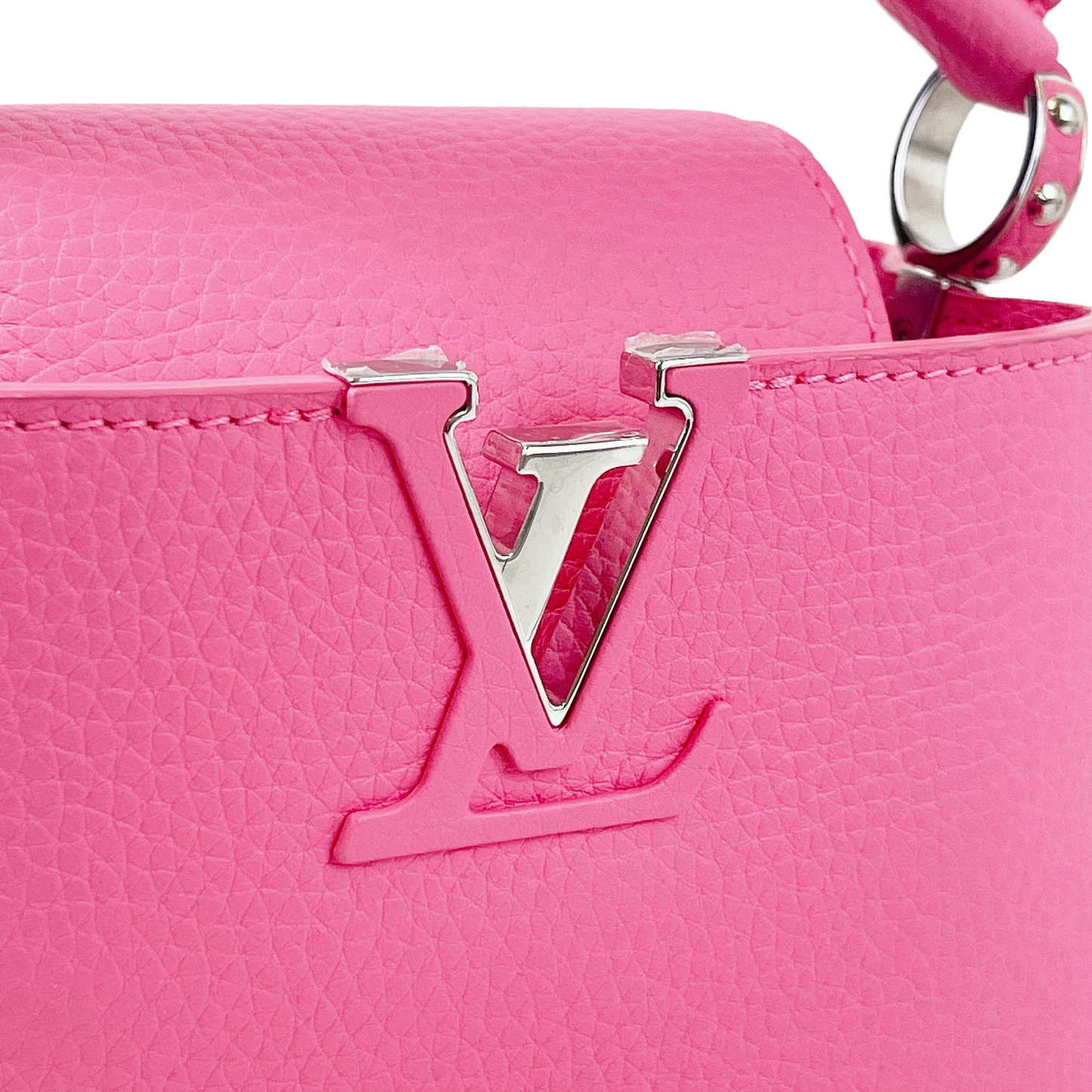 Louis-Vuitton Mini Capucines Pink SHW