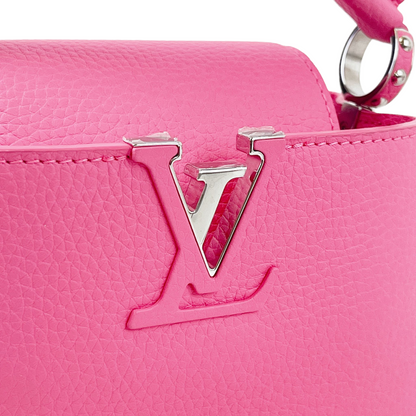Louis-Vuitton Mini Capucines Pink SHW