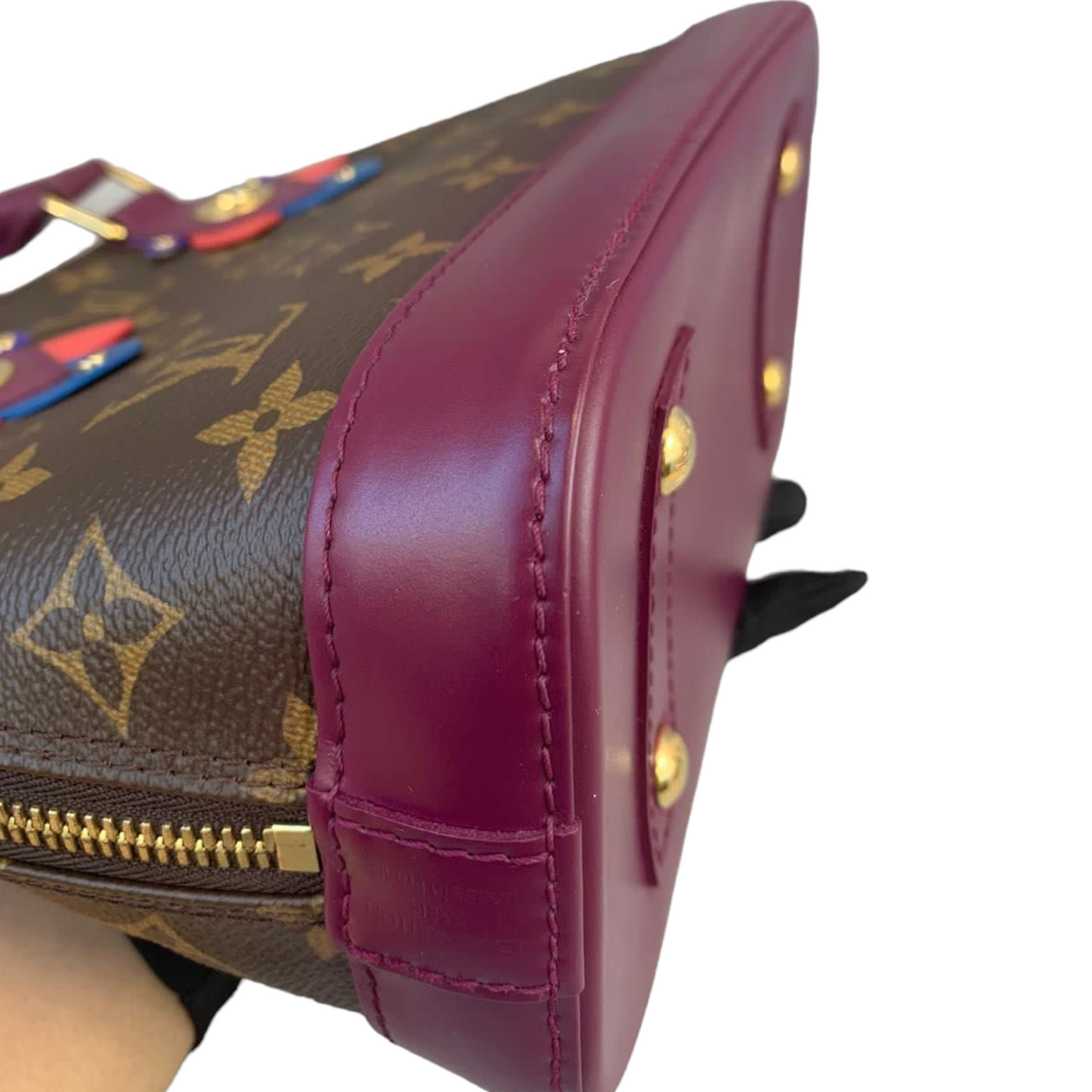 Louis-Vuitton Alma BB Totem Monogram GHW