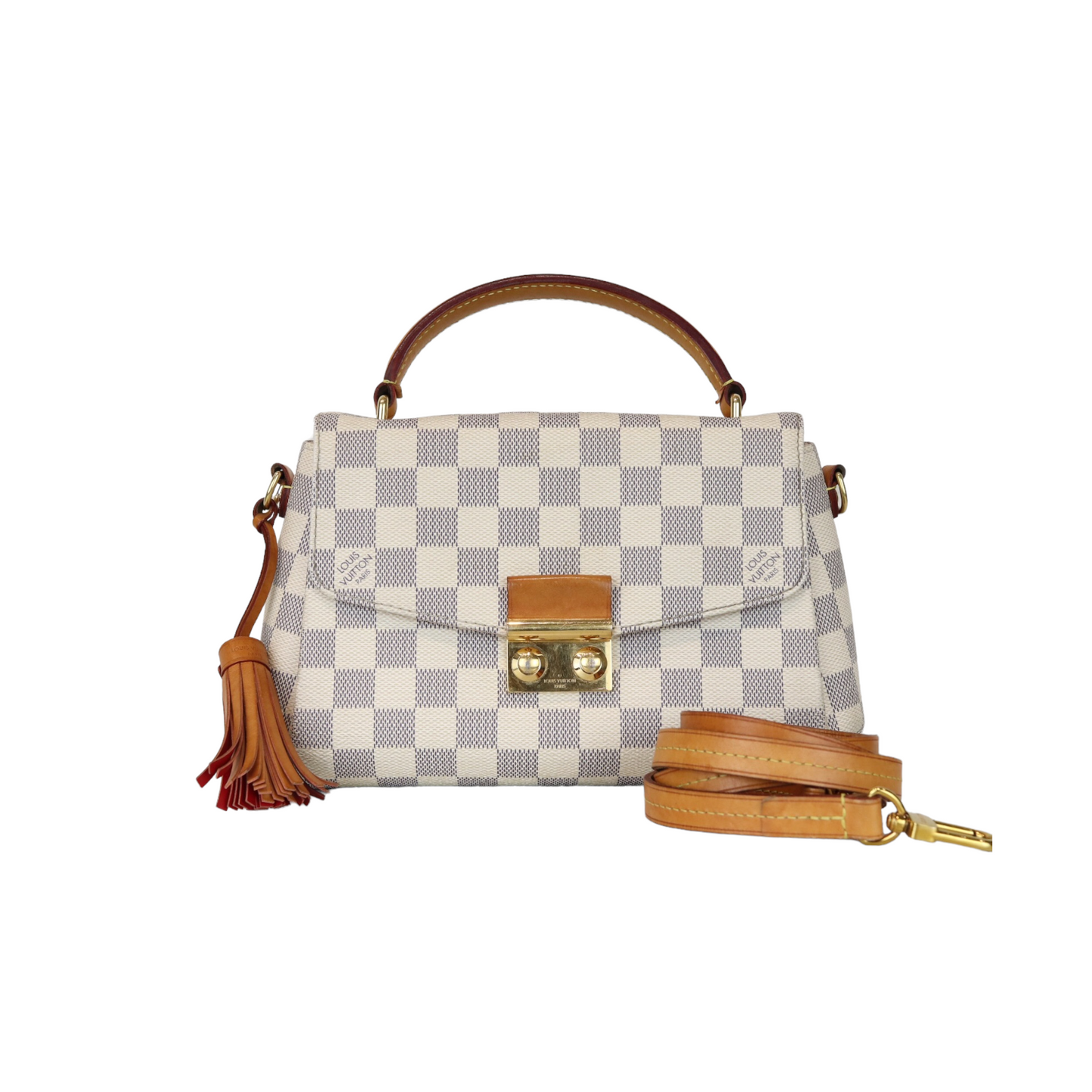 Louis-Vuitton Croisette Damier Azure GHW
