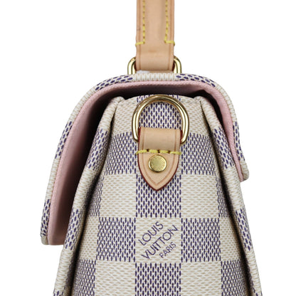 Louis-Vuitton Croisette Damier Azure GHW