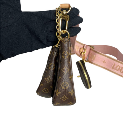 Louis-Vuitton Multi-Pochette Cavas Brown GHW