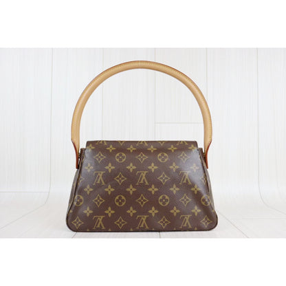 Rank AB ｜ LV Monogram Mini looping Shoulder Bag ｜072015