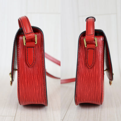 Rank A ｜ LV Epi Saint Cloud PM Shoulder Bag ｜082305