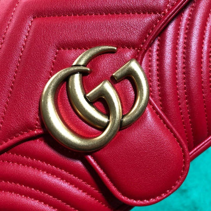 Gucci Marmont Small Matelassé Shoulder Bag