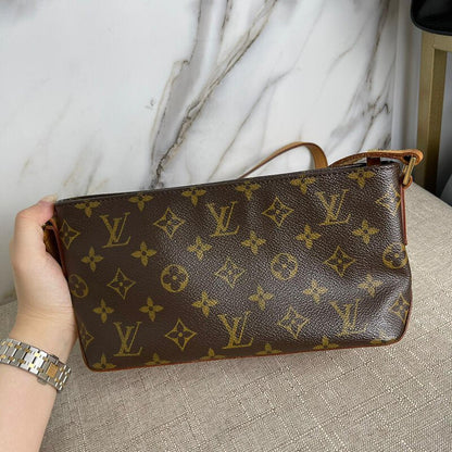 Louis-Vuitton Monogram Trotteur Crossbody