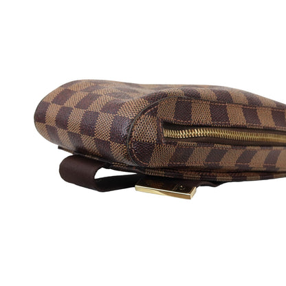 Louis-Vuitton Damier Ebene Geronimos Waist fanny Black GHW
