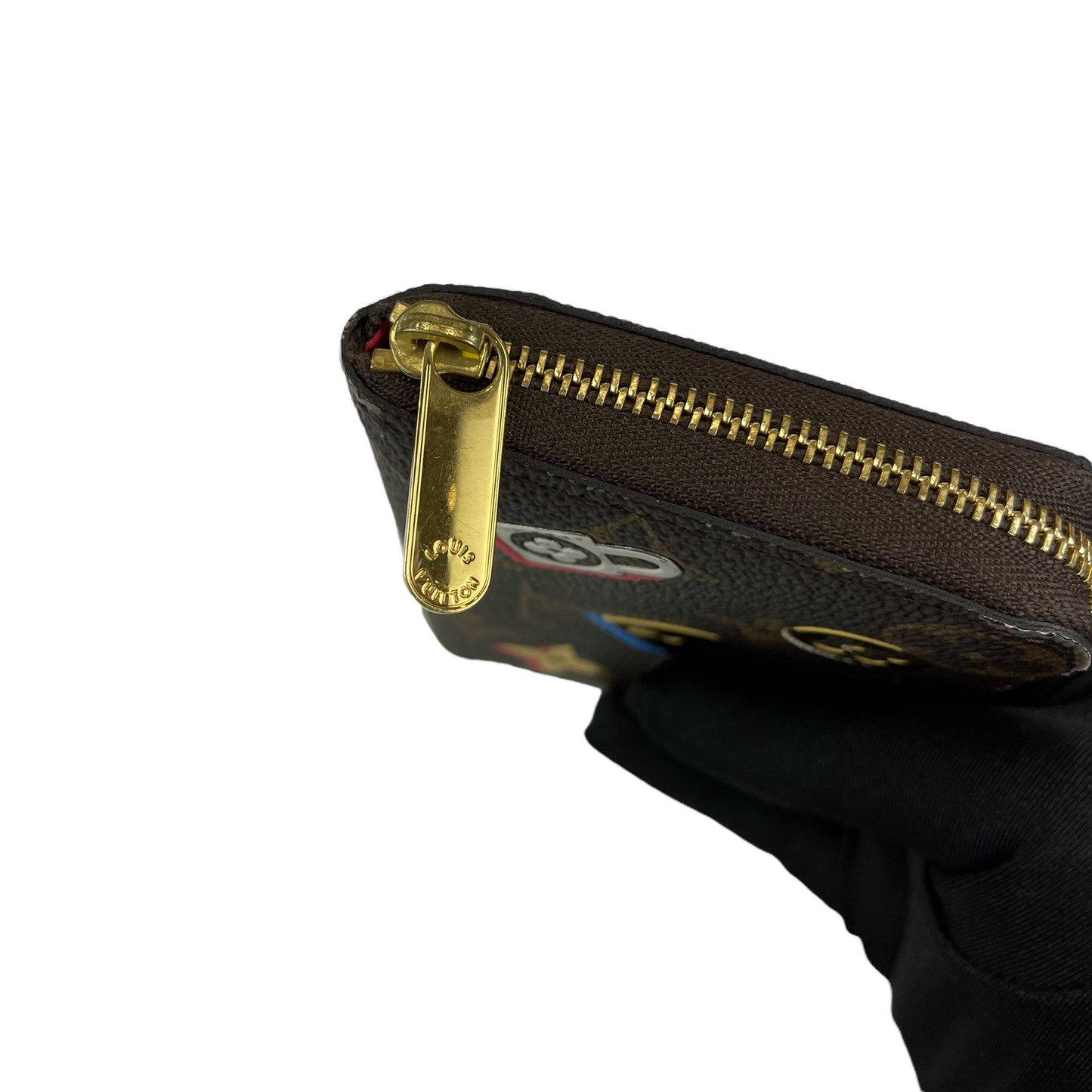 Louis-Vuitton Love Lock Zippie Coin Wallet
