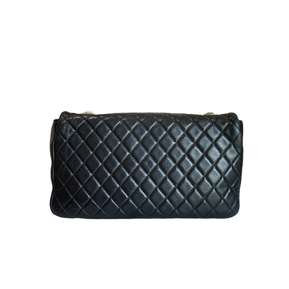 Westminster Flap Lambskin Black Pearl Strap