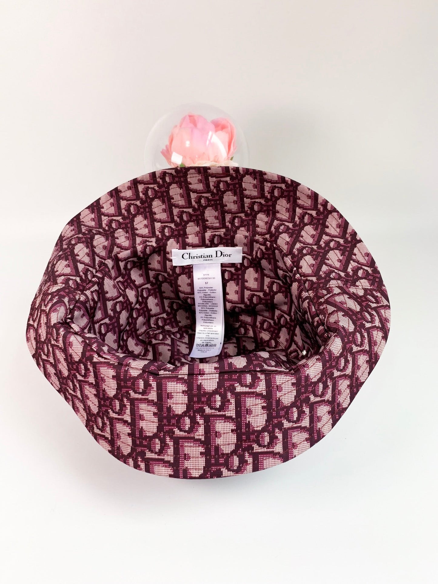 Dior Teddy D CD Oblique Bucket Hat⁣⁣⁣