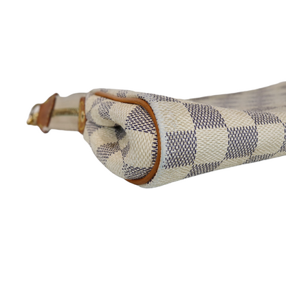 Louis-Vuitton Eva Damier Azur Monogram White GHW