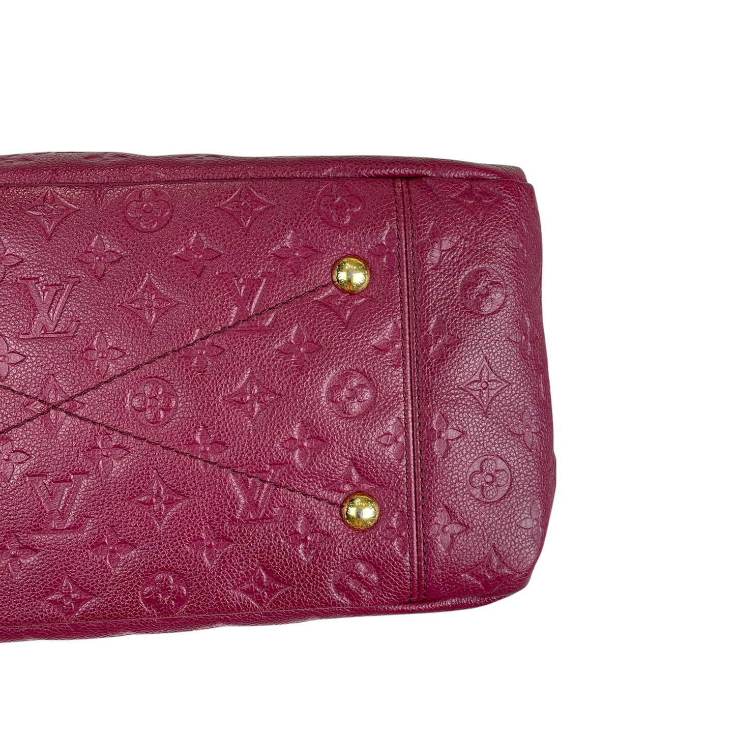 Louis-Vuitton Artsy MM Empreinte Burgundy GHW