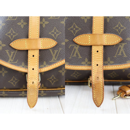 Rank AB ｜ LV Monogram Saumur MM Shoulder Bag｜072604
