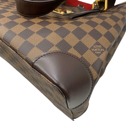 Louis-Vuitton Damier Ebene Hampstead MM Brown