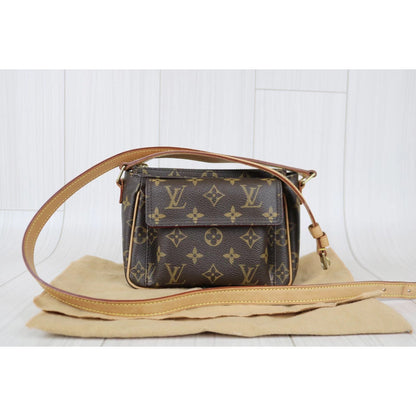 Rank AB｜ LV Monogram Viva cite PM Shoulder Bag ｜061509