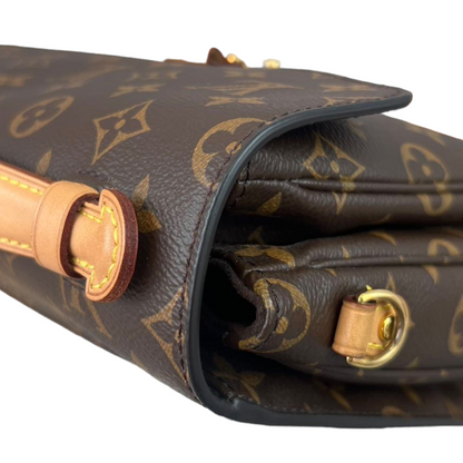 Louis-Vuitton Monogram Pochette Métis Brown GHW