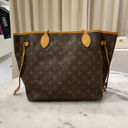 Louis-Vuitton Neverfull MM Monogram Canvas