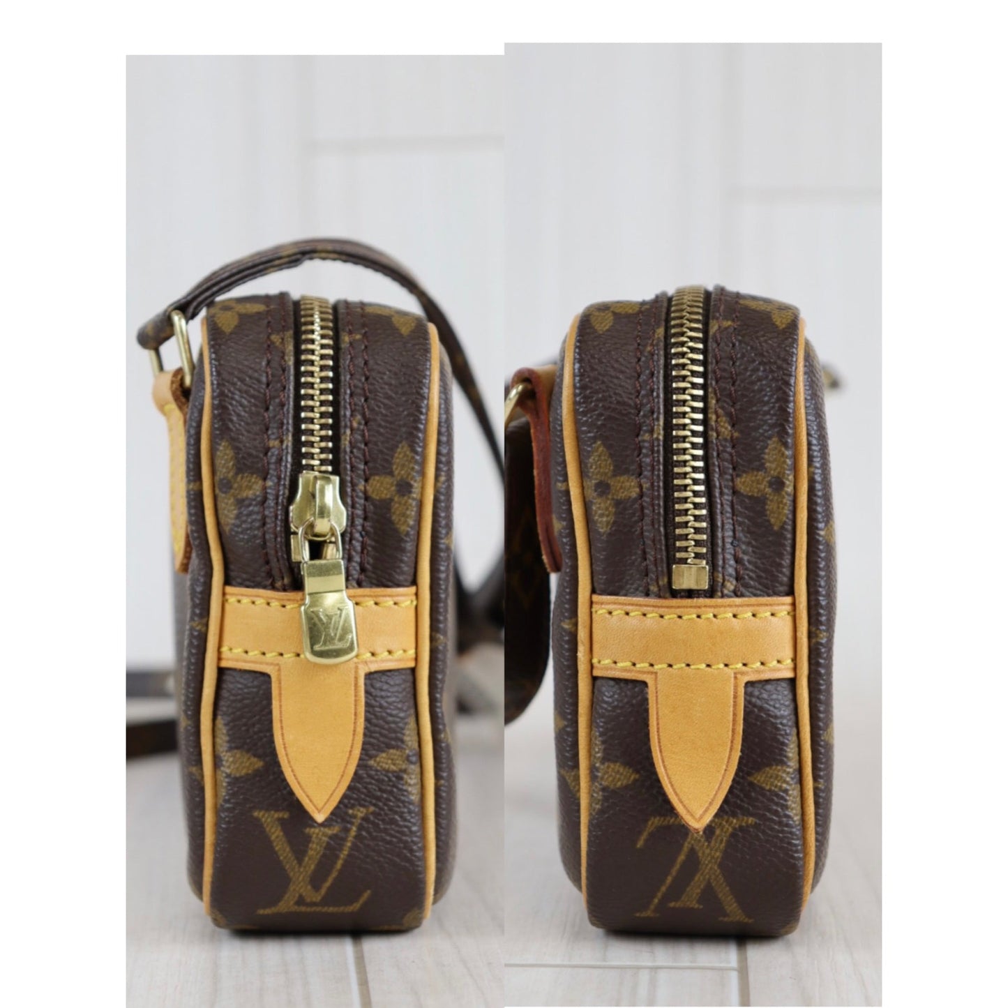Rank A｜LV Monogram Pochette Marley Bandolier Shoulder Bag｜080102