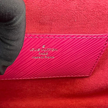 Louis-Vuitton Twist Lock Epi Leather MM Pink GHW