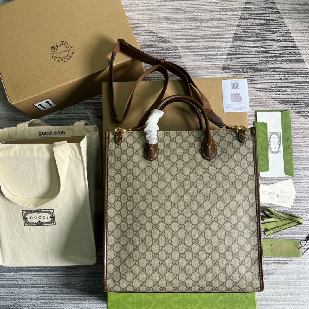 Gucci  Medium Tote Bag  With Interlocking G