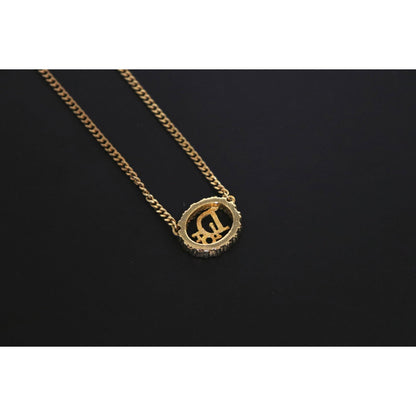 Rank A ｜ Dior CD Necklace 18k Gold Plated ｜090305