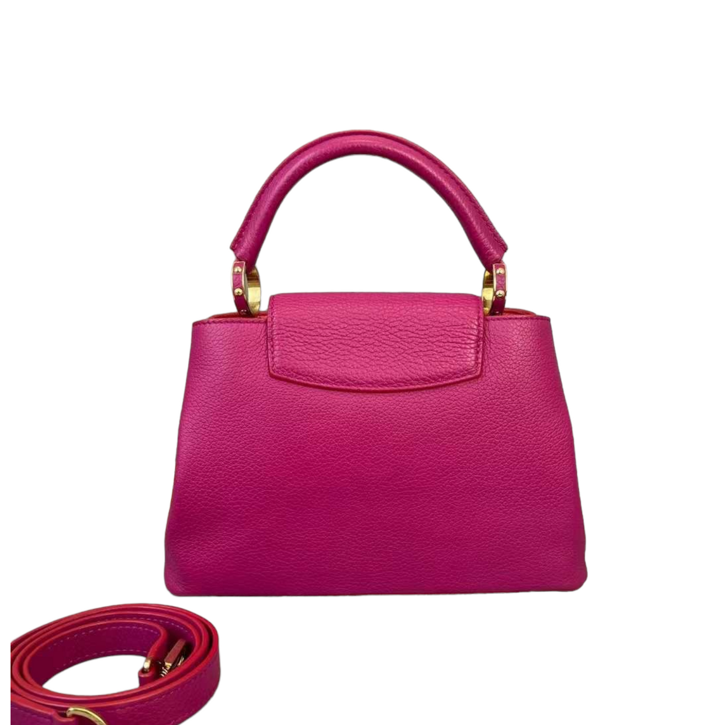 Louis-Vuitton Capucines BB Pink Taurillon GHW