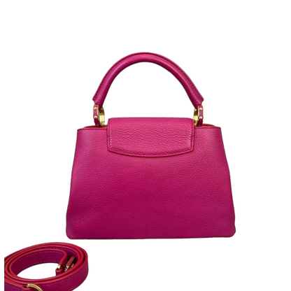 Louis-Vuitton Capucines BB Pink Taurillon GHW