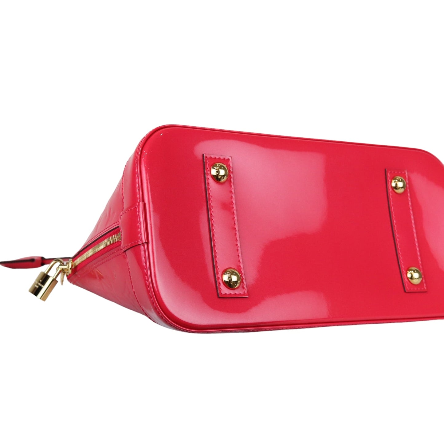 Louis-Vuitton Alma Vernis Monogram PM GHW