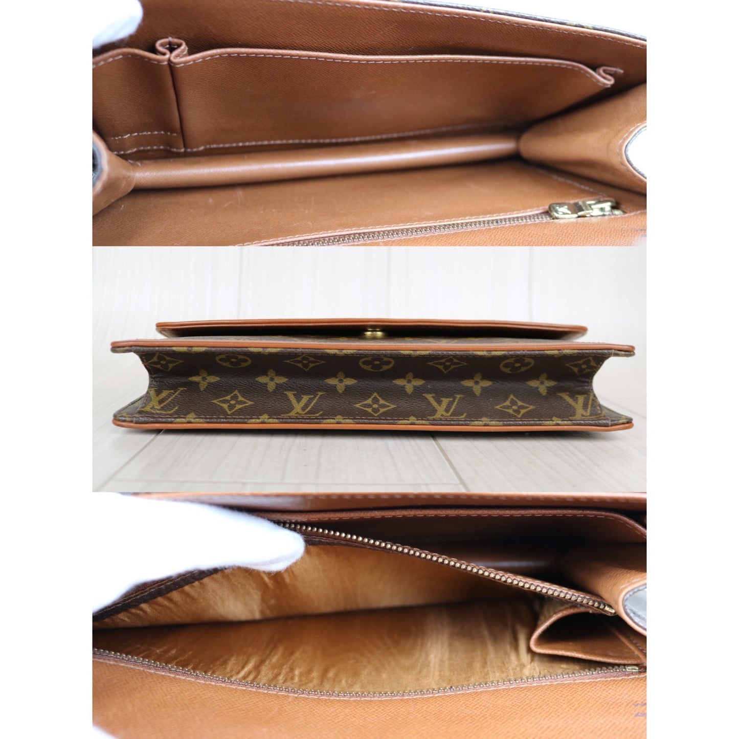 Rank A ｜ LV Monogram Clutch Bag｜033105