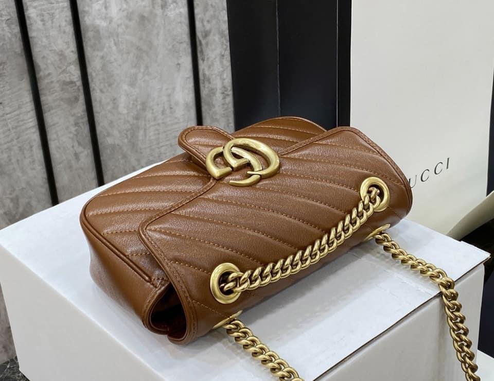 Gucci Marmont Small Matelassé Shoulder Bag